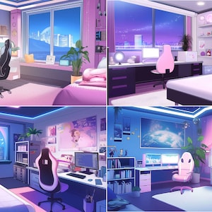 Vtuber アニメーション背景、居心地の良い部屋、Twitch ストリーミング用の Vtuber 背景、かわいい背景、背景、Vtuber、ストリーミング、live2d