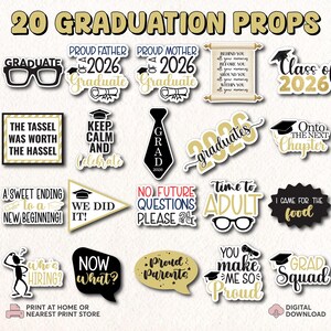 2026 Graduation, Graduation Photo Booth, Printable Graduation Props, Class of 2026, Graduation Party Props, Printable Party Decor, Graduation Party Supplies,Graduation Sign, Custom Photo Props, Printable Graduation Signs, DIY Graduation Props, Graduation Photo Cutouts,  2026 Graduation Party,  Graduation Printable, Graduation Decorations, Graduation Props Printable, Party Photo Props, Graduation Gifts, Instant Print Graduation, Graduation Celebration, Graduation Event Decor, Class of 2026 Decor,