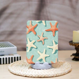 Küsten Seestern Kindle Hülle | Beachy Pastellfarbene Reader-Hülle