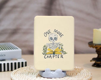 One More Chapter BookLover Style Paperwhite Kindle Case,Kindle 12th/2024,Kindle basic 2024,PaperWhite 11/12th,Custom Kindle 6''/6.8''/7"Case