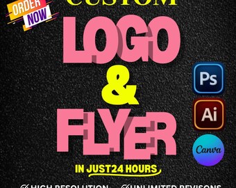 Custom Logo Design Services, Professional Branding, Business Logo, Unique Logo, Creative Graphic Design Services, Canva Logo, Beauty Logo