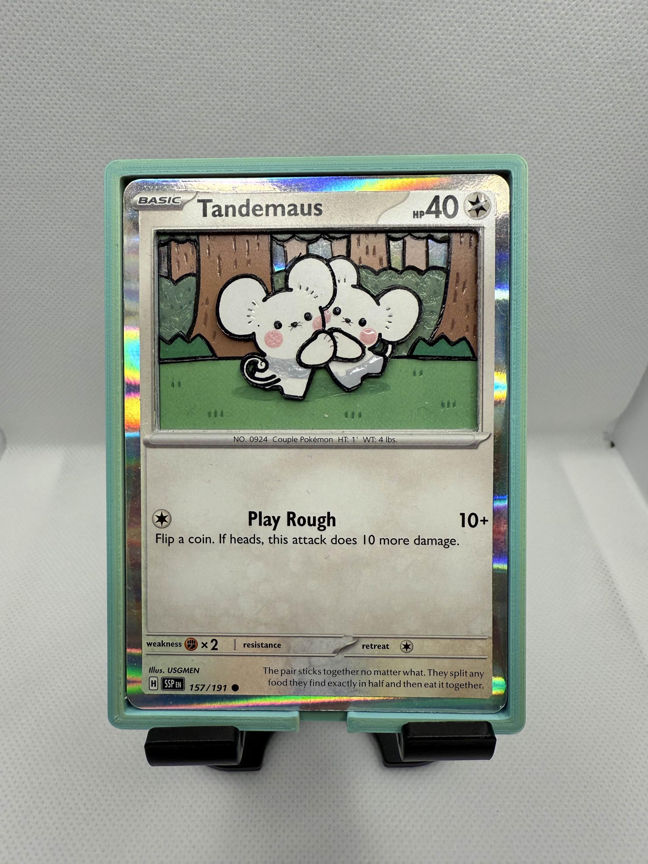 tandemaus pokemon card price Pokemon TCG Scarlet & Violet Tandemaus Reverse Holo 159/198 main image 0