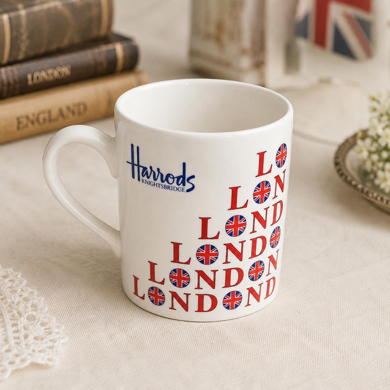 Vintage Harrods Mug - Etsy