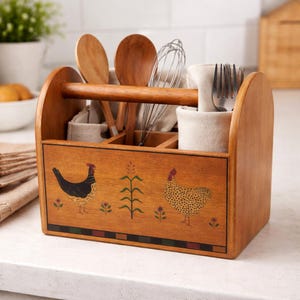 Porte Ustensiles De Cuisine Ancien - almoire