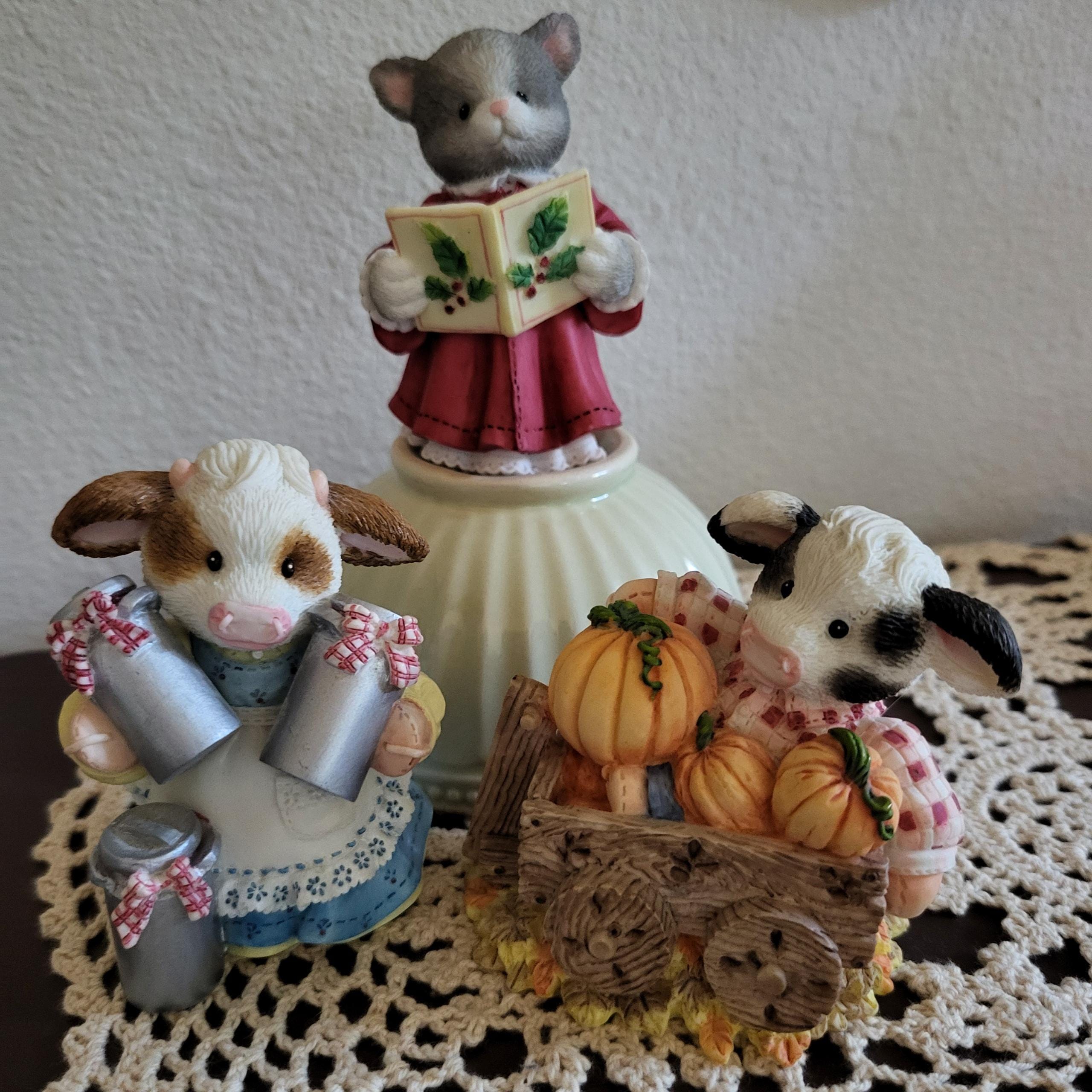 【匿名配送】　Mary's Moo Moos エネスコ社　ムームーズ　牛置物 匿名配送】 Mary's Moo Moos エネスコ社 ムームーズ 牛置物