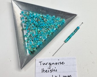 Turquoise Heishi beads