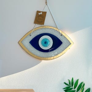 Złe Oko Wiszące Na Ścianie, Ochrona Domu, Wystrój Domu, Pomysł Na Prezent Do Nowego Domu, Ochrona Domu, Powodzenia, Amulet Ochronny, Najlepszy Prezent