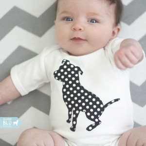 Pit Bull baby one-piece bodysuit or toddler t-shirt You pick the fabric image 1