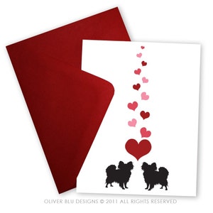 Papillons in Love - Valentine wenskaart gepersonaliseerd met uw bericht