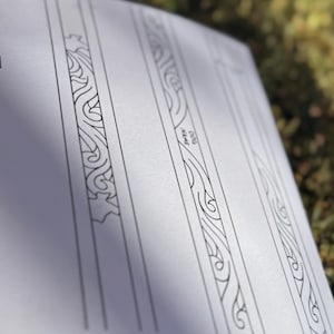 1” Leather dog collar pattern digital download to create your own dog collar with three different patterns to choose from. Incorporate Texas