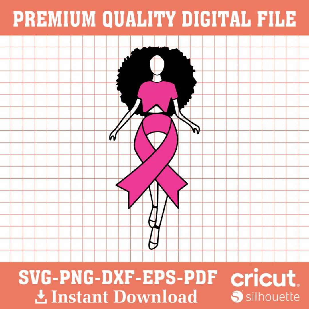 Cancer Survivor Queen SVG PNG | Pink Ribbon Awareness Design | Strong ...