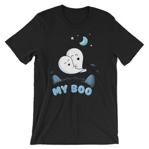 My Boo-Hemd | Süßer Geist Boo Valentinstag T-Shirt UNISEX Lustiges Boo Geister Valentinstag Geschenk für sie und ihn