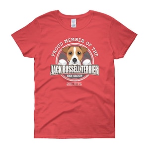 Bestverkopende T-shirts voor hondenliefhebbers - Proud Member of the Jack Russell Terrier Graphic T-shirt - Sweatshirt voor hondenreddingsdonatie voor uniseks