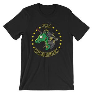 Zombie Unicorn Halloween Shirt Zombiecorn Costume UNISEX T-Shirt