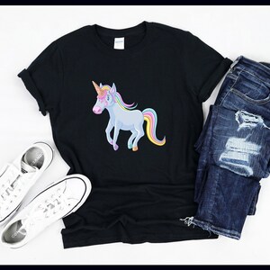 Eis am Stiel Einhorn | Lustiger Geburtstag Einhörner Liebhaber | Sommer | Eiscreme-Fächer | T-Shirt | Tank-Top | Pullover | Kapuzenpullover
