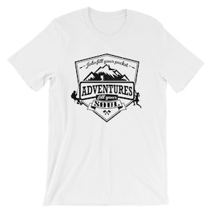 Hiking UNISEX T-Shirt Mountain Climbing Adventure Trekking Shirt