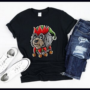 Merry Woofmas Portuguese Water Dog Elf Dog Christmas | T-Shirt | Tank Top | Sweatshirt | Hoodie