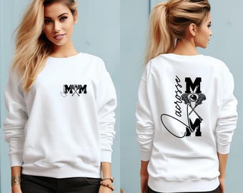 Lacrosse Mom Crewneck Sweatshirt, Lacrosse Mom, Lacrosse Sweatshirt, Gift for Mom, Women's Sport Fashion