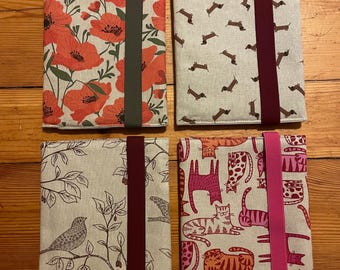 Kreativmappe/Buchhülle/Organizer/Alles-Dabei-Tasche in vielen verschiedenen Farben und Mustern