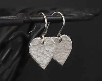 Sterling Silver Heart Earrings