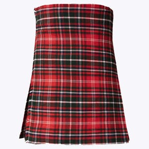 Handmade MacDougall Modern Tartan Kilt: Scottish Traditional Acrylic Wool