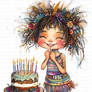 20 eigenzinnige verjaardag meisje clipart, commercieel gebruik, schattig feestvarken, hoogwaardige JPG's, Instant Download, grillige verjaardag, feestvarken