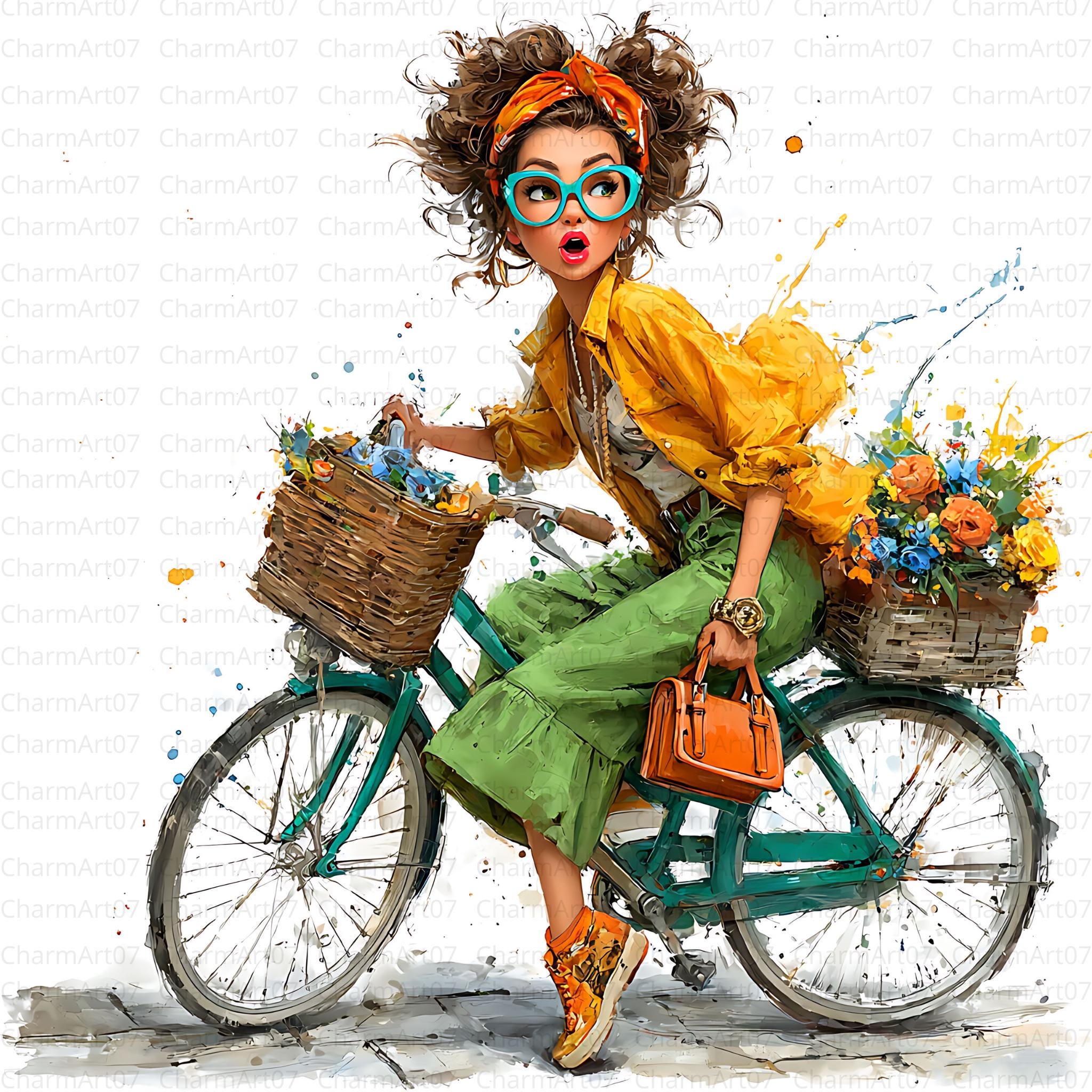 Girl Riding Bike Art New Zealand