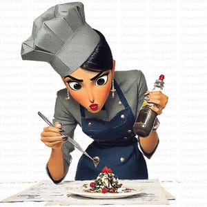 Female chef clipart,16 Chef clipart, Cook clipart, Woman Cooking Clipart, High Quality JPGs, Digital download, junk journals, Paper craft