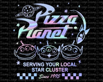 Disney Toy Story Pizza Planet PNG, Toy Story Characters PNG, Toys Crossing PNG, Toy Story Shirt, Disney Friends Shirt