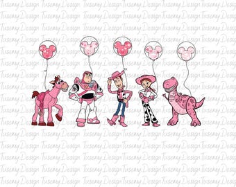 Disney Toy Story PNG, Toy Story Characters PNG, Toys Crossing PNG, Toy Story Shirt, Disney Friends Shirt