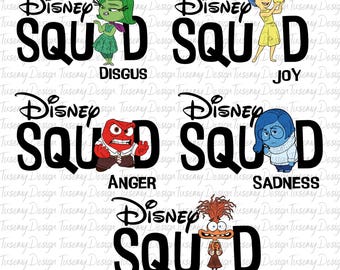 Inside Out Friends PNG, Inside Out PNG, Inside Out Characters PNG, Inside Out Shirt, Inside Out Friends Shirt