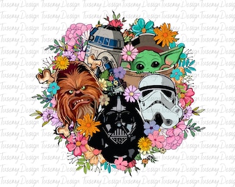 Disney Star Wars PNG, Star Wars Characters PNG, Star Wars PNG, Star Wars Shirt, Darth Vader Shirt