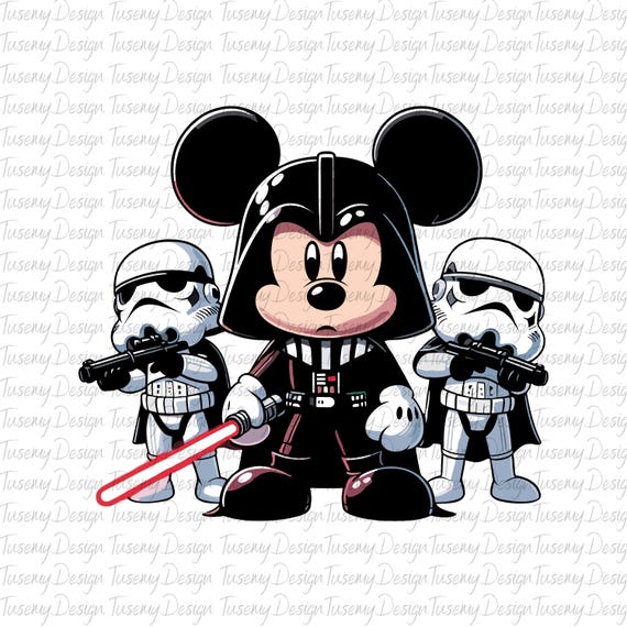 Disney Mickey Star Wars PNG, Star Wars Characters PNG, Star Wars PNG, Star Wars Shirt, Darth Vader Shirt