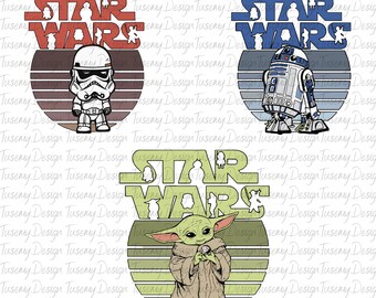 Disney Star Wars PNG, Star Wars Characters PNG, Star Wars PNG, Star Wars Shirt, Darth Vader Shirt