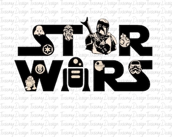 Disney Star Wars PNG, Star Wars Characters PNG, Star Wars PNG, Star Wars Shirt, Darth Vader Shirt