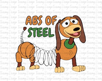 Disney Toy Story Slinky Dog PNG, Disney Toy Story PNG, Personajes de Toy Story PNG, Camiseta de Toy Story, Camiseta de Disney Friends