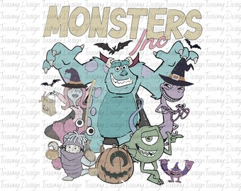 Monstruo PNG, Monstruo de Halloween PNG, Personajes de monstruos de Disney PNG, Monster Inc Png, Disney Halloween Png
