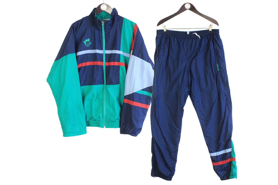 Vintage Umbro Tracksuit Size L Blue 90s Retro Sport Style Track Suit ...
