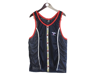 Camiseta sin mangas vintage Fubu Top talla L estilo deportivo años 90
