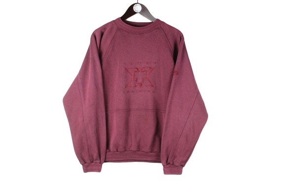 Vintage Nike Cross Training Sweatshirt Size M Red Big Logo
