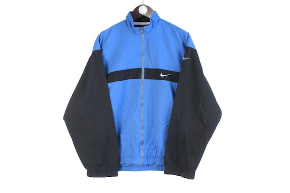 NIKE ジャージ ジャケット ブルー Mサイズ Vintage Nike Track Jacket Size M Blue 90s Sport Style Casual Light