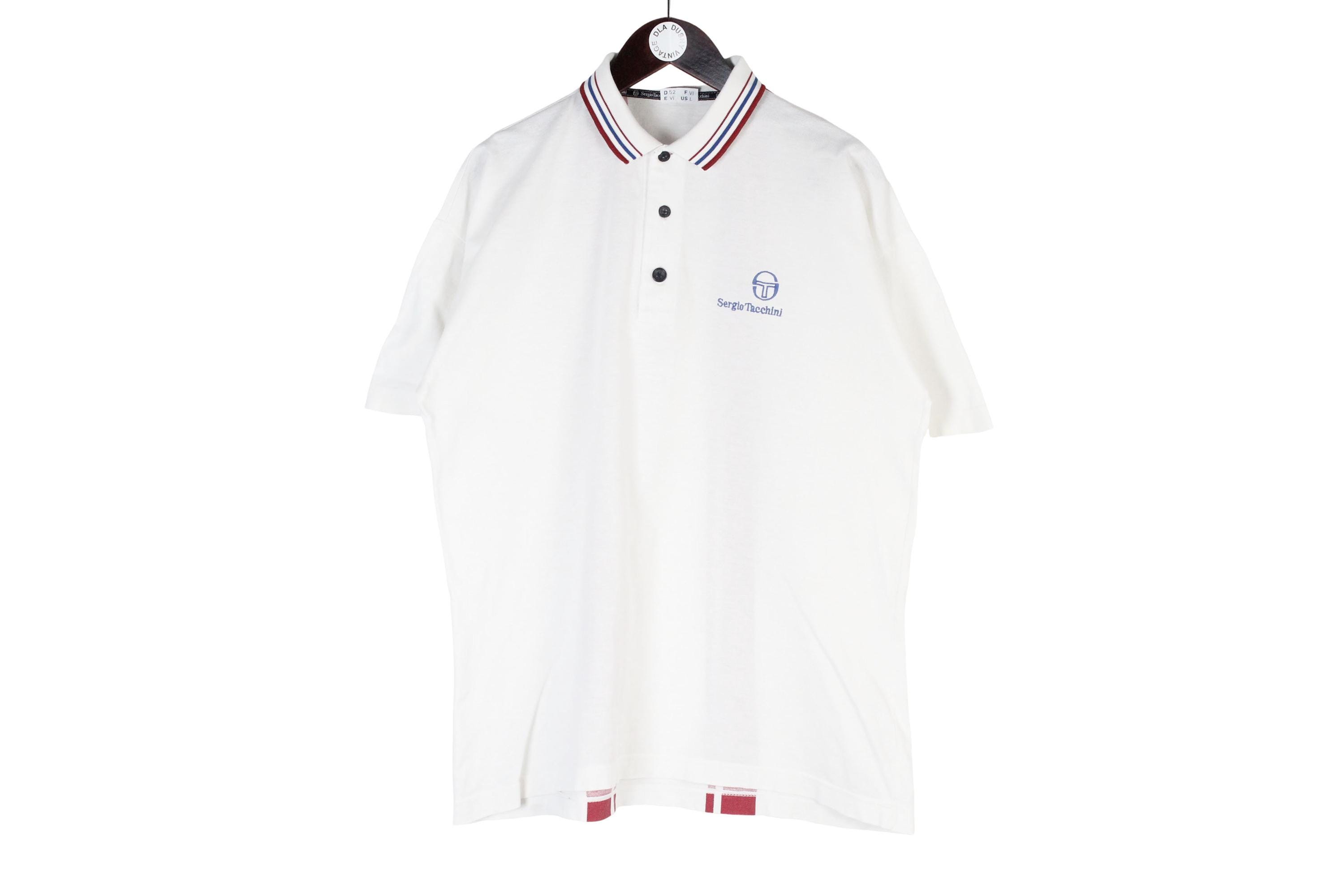 Sergio Tacchini Polo Vintage - Etsy