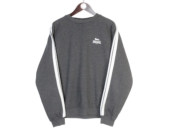 vintage sweat-shirt Nike taille L gris années 00 style sport pull ras du cou pull rétro