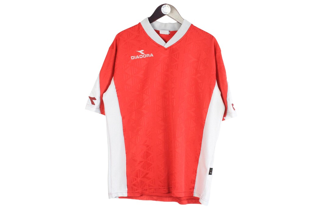 diadora サッカーシャツ 白 赤 11 il_1080xN.6916499423_4f60.jpg