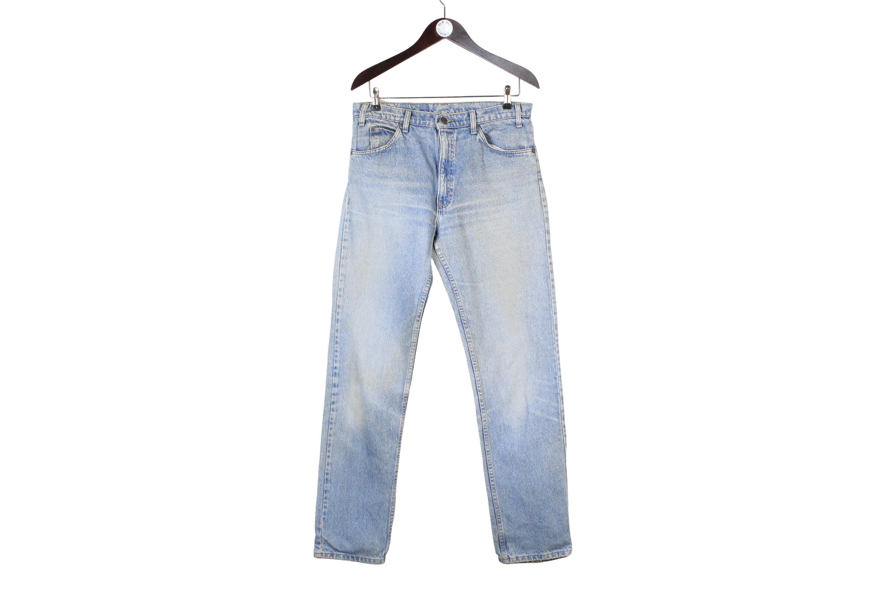 Vintage White Levis 505 - Etsy Canada