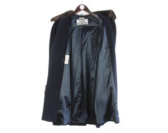 Vintage Gianfranco Ferre Fourrures Coat Size Women's 44 Black