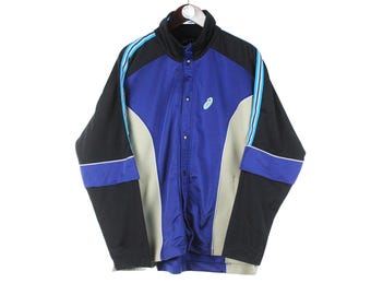 Vintage 90's Asics Multicolor Large Jacket Asics Sportwear Jacket