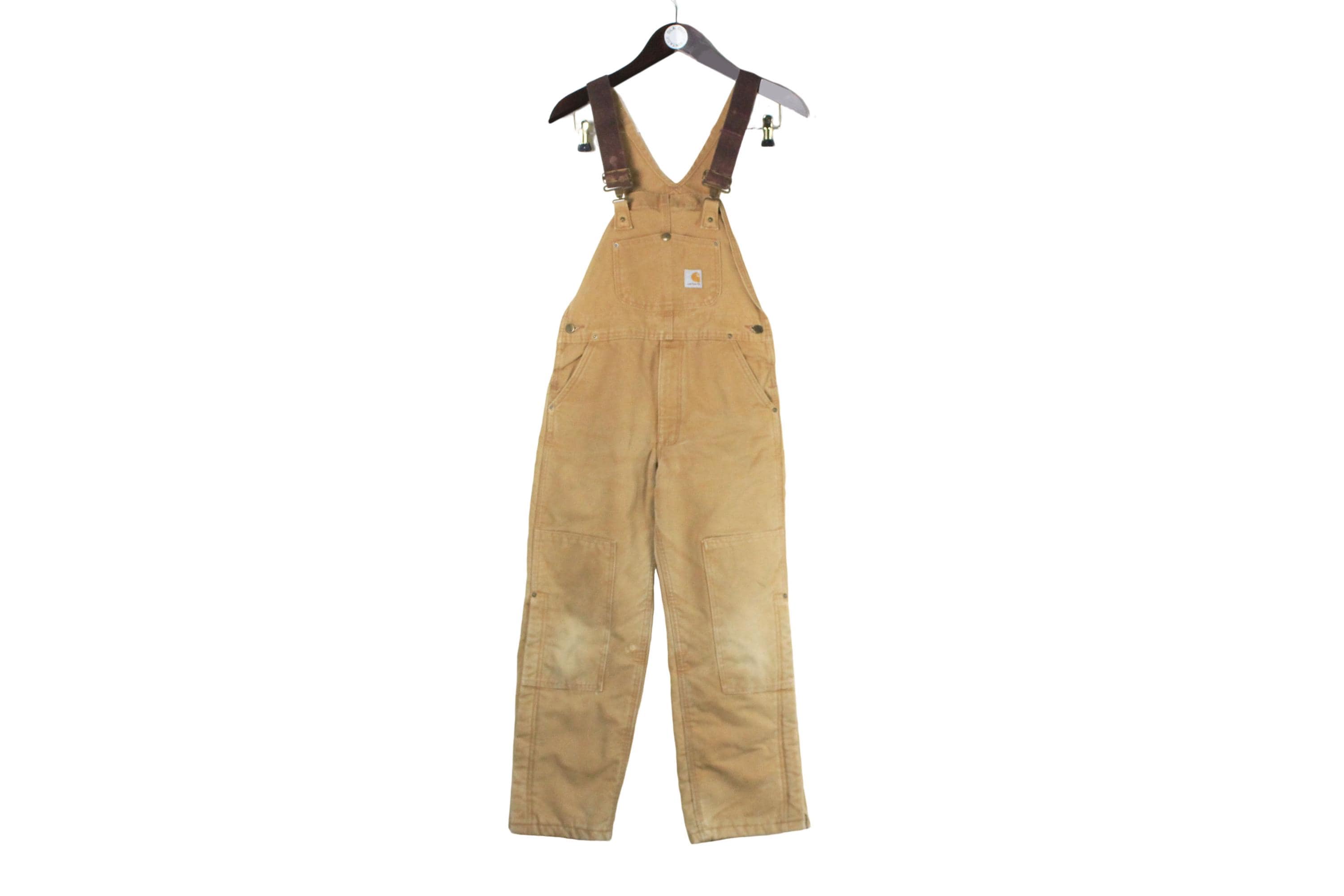 Vintage Carhartt Overalls Size Women's S Work Wear 90s Jumpsuit
