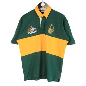 Maillot de rugby pays de Galles vintage à manches longues et broderie rétro pour homme, grande taille - France
