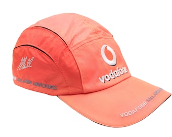 Casquette Vintage Renault Sport F1 Team Années 90 - Logo Grand Format Gris - Occasion Très Bon état